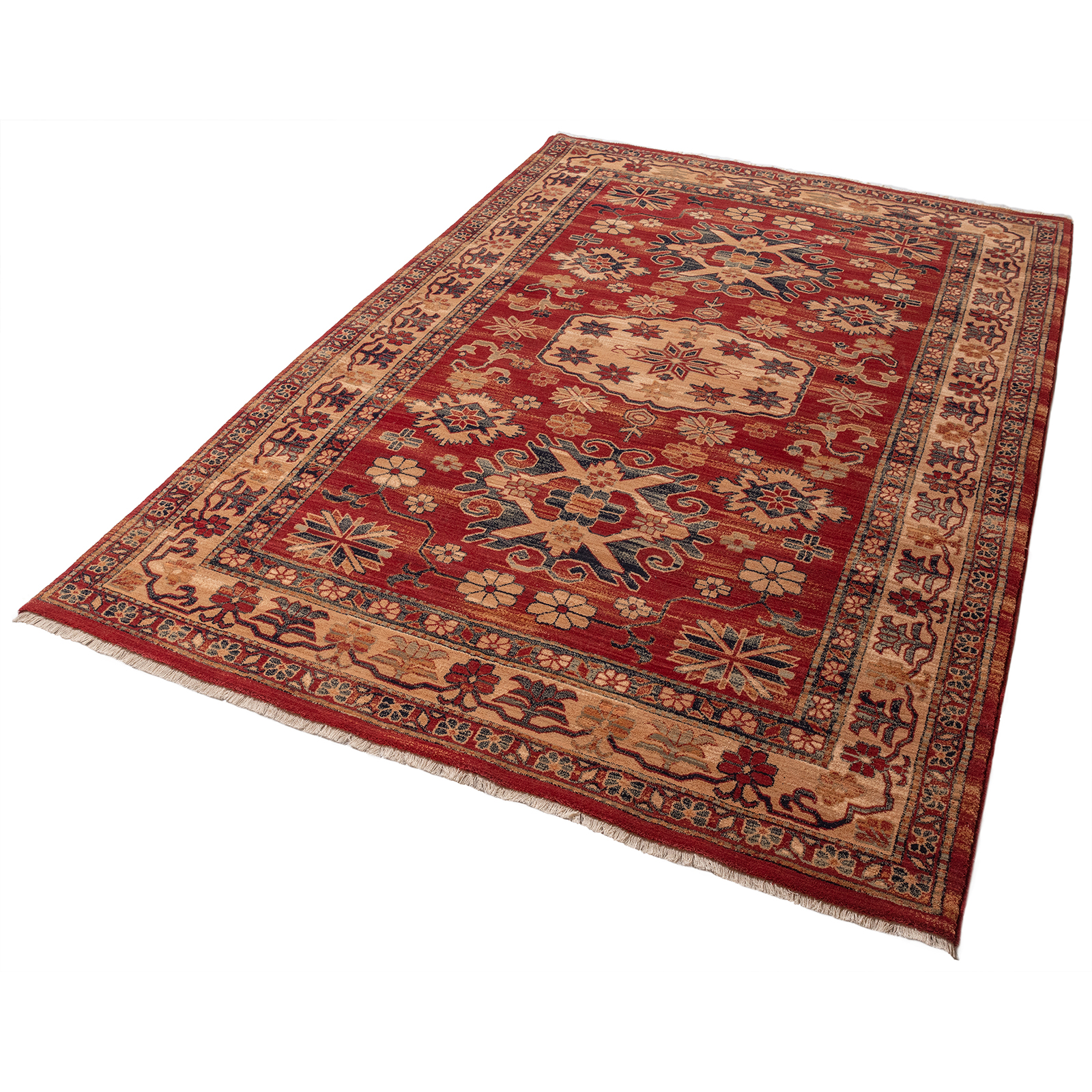 Teppich SAHARNA - rot-multicolor - 160x230 cm