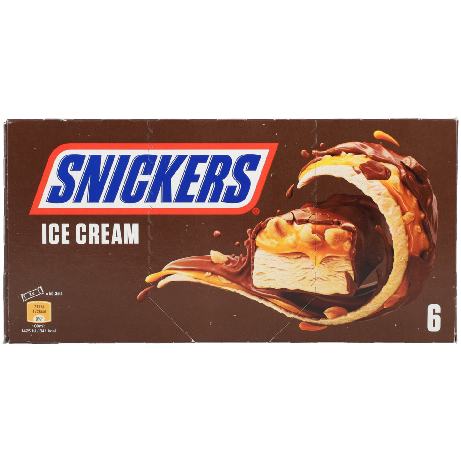 Snickers Ice Cream 6x53ml