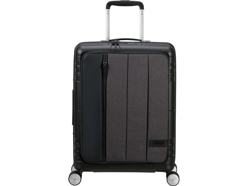 American Tourister Reisekoffer Hello Cabin 55 Grey Melange Handgepäck-Trolley