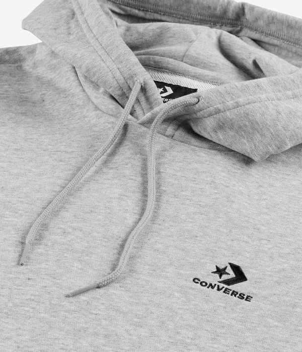 Converse Go-To Embroidered Star Chevron Hoodie (vintage grey heather)
