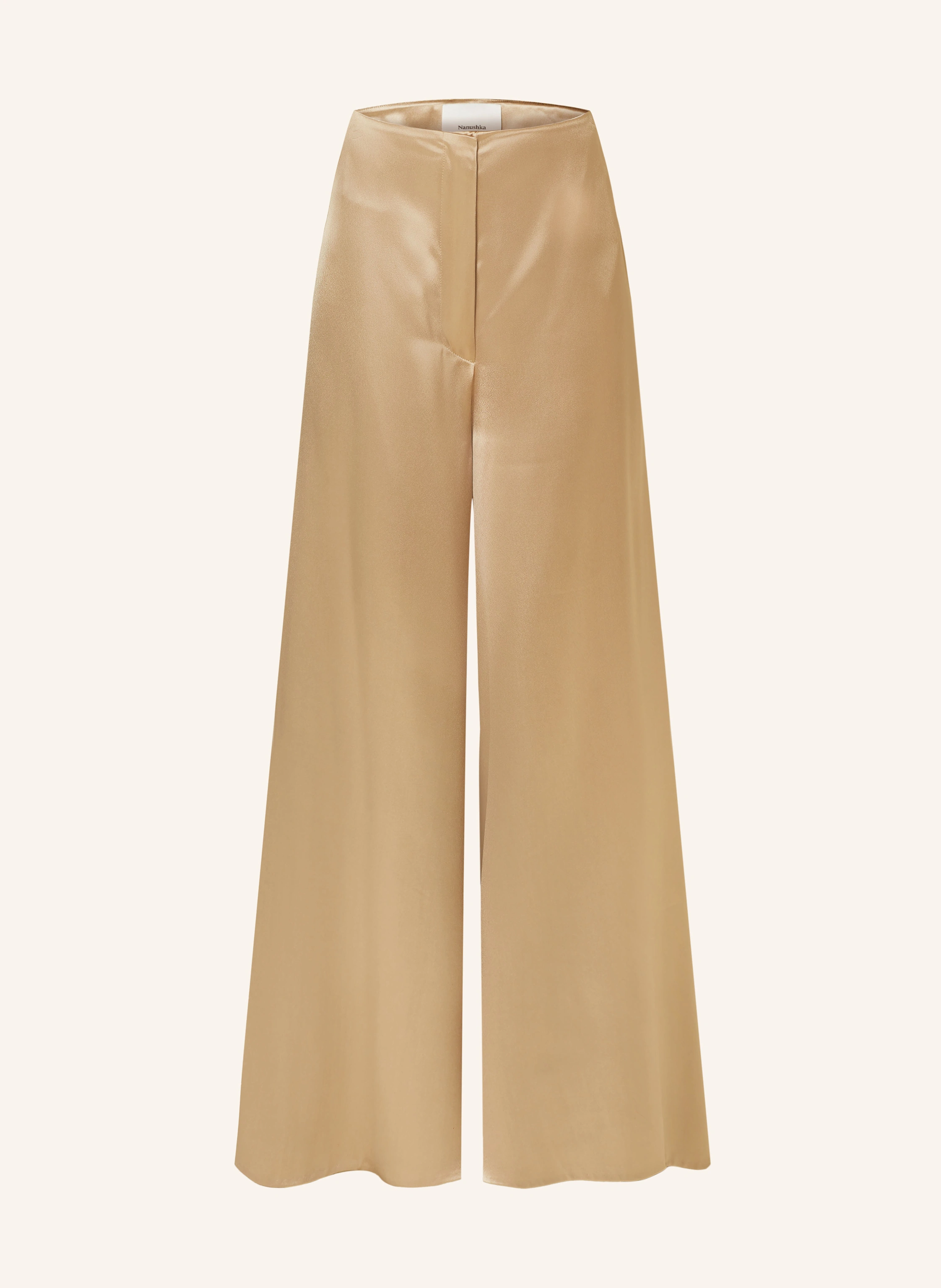 Nanushka Marlenehose ZANIAH aus Satin
