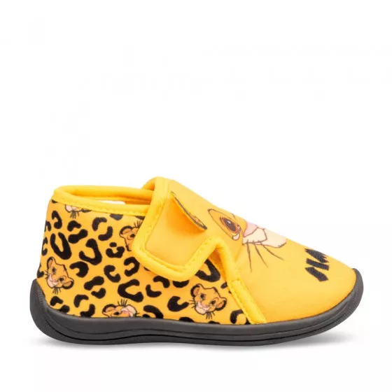 Chaussons JAUNE LE ROI LION