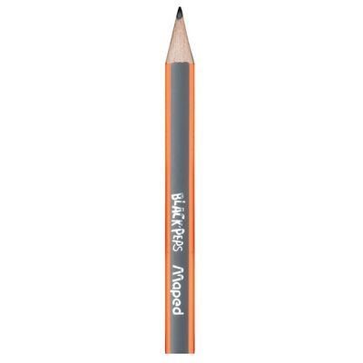 Maped Black'Peps - Pack de 3 mini crayons graphite