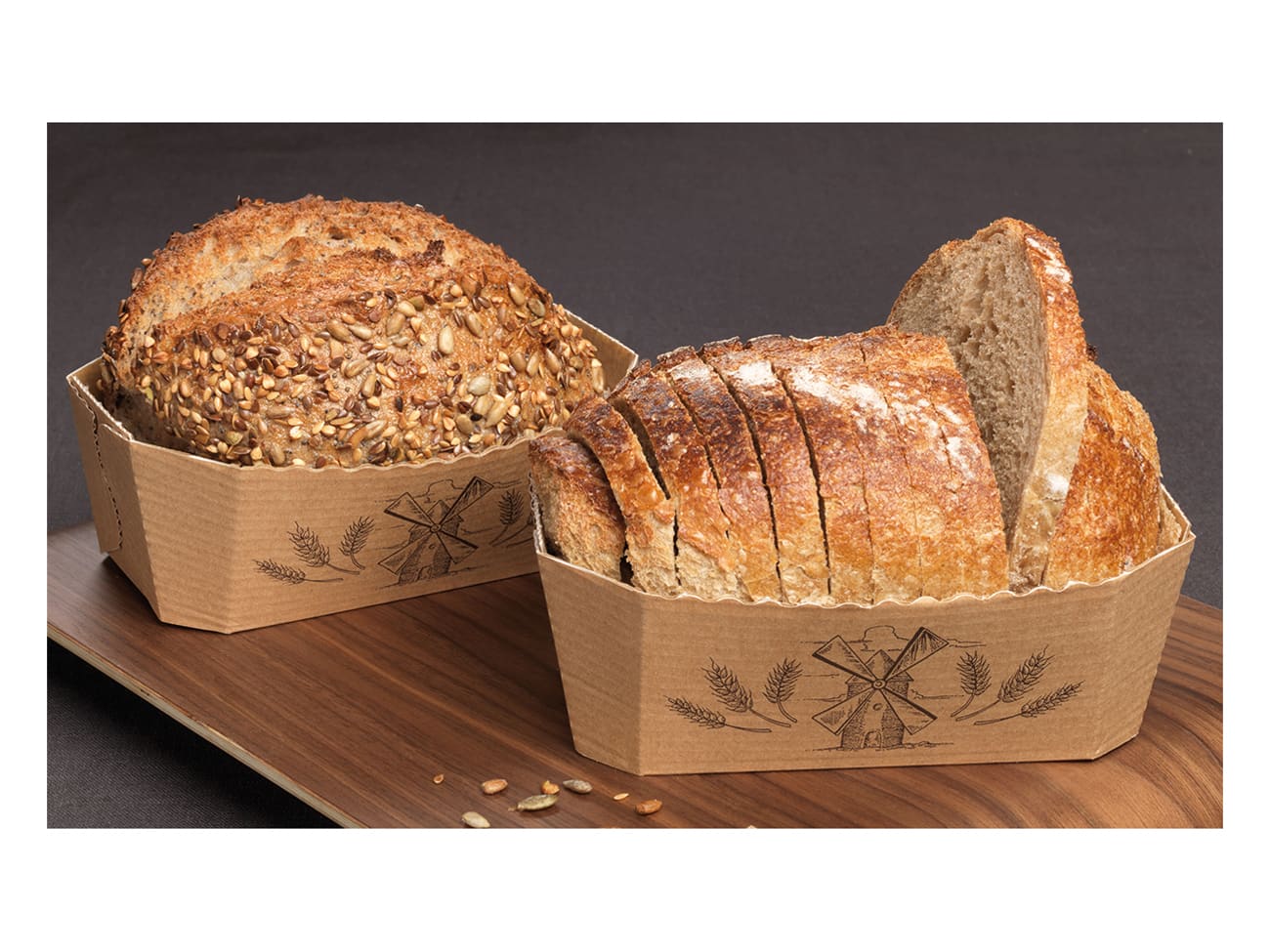 Moule carton pour pain et brioche - 10 pièces - Nordia