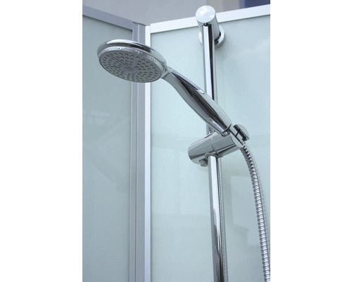 Complete douchecabine SCHULTE Kreta 89 x 89 x 202 cm aluminium-natuur