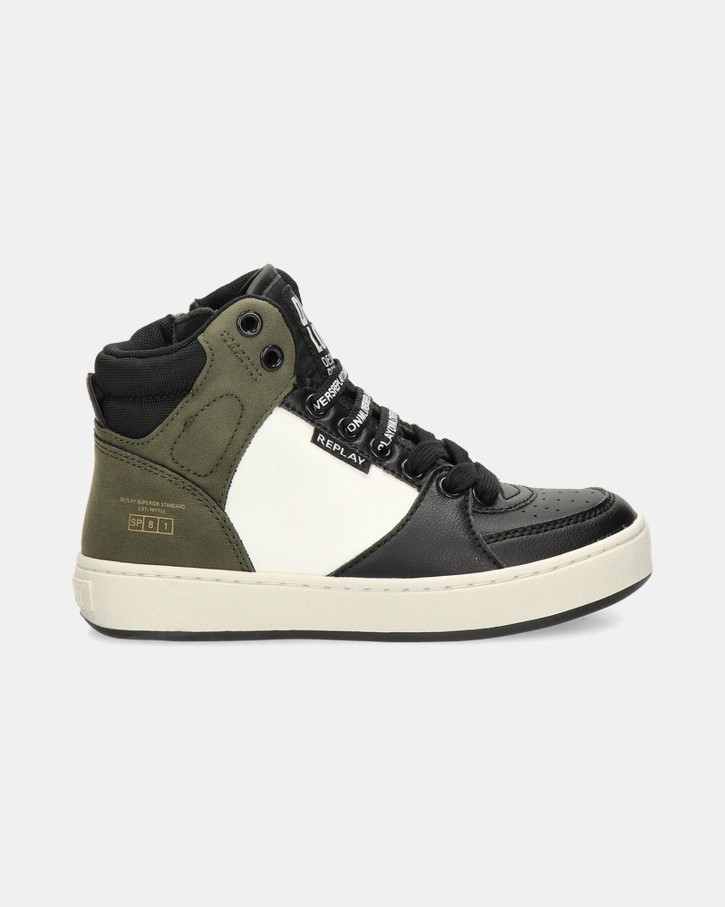 Replay Cobra 6 Boy Hoge sneakers  - zwart