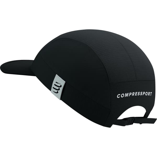 Casquette trail COMPRESSPORT 5 PANEL LIGHT CAP BLACK