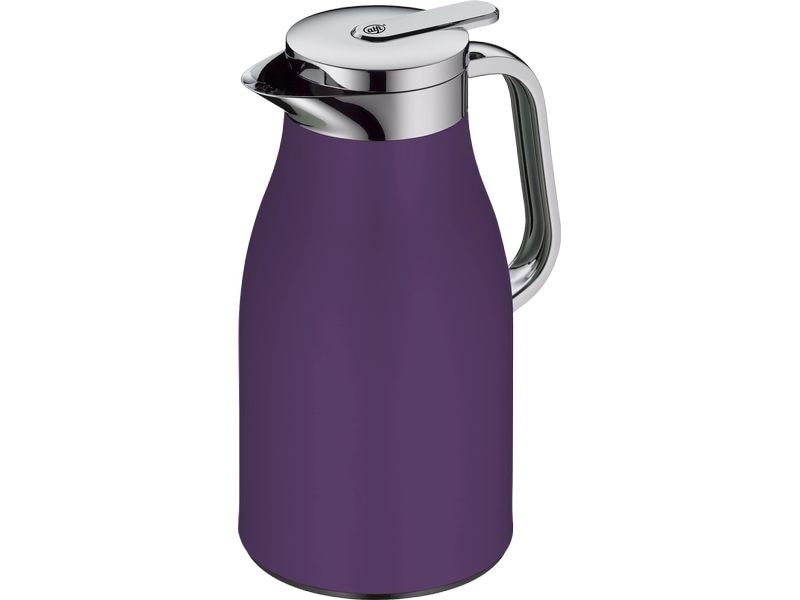 Alfi Thermoskanne Skyline 1000 ml, Lavendel Karaffe aus Edelstahl