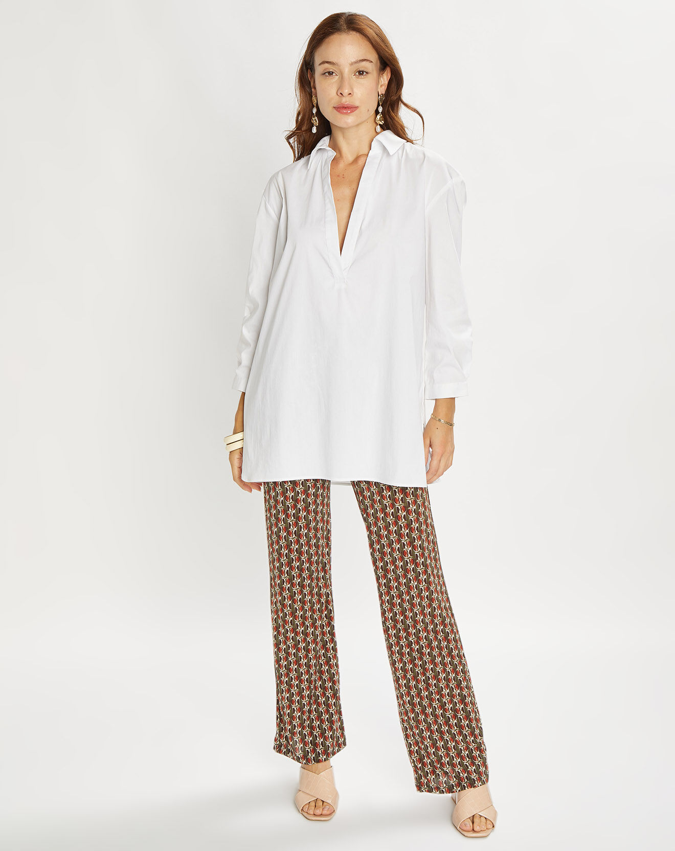 Lauren Vidal Tunique Pop blanche
