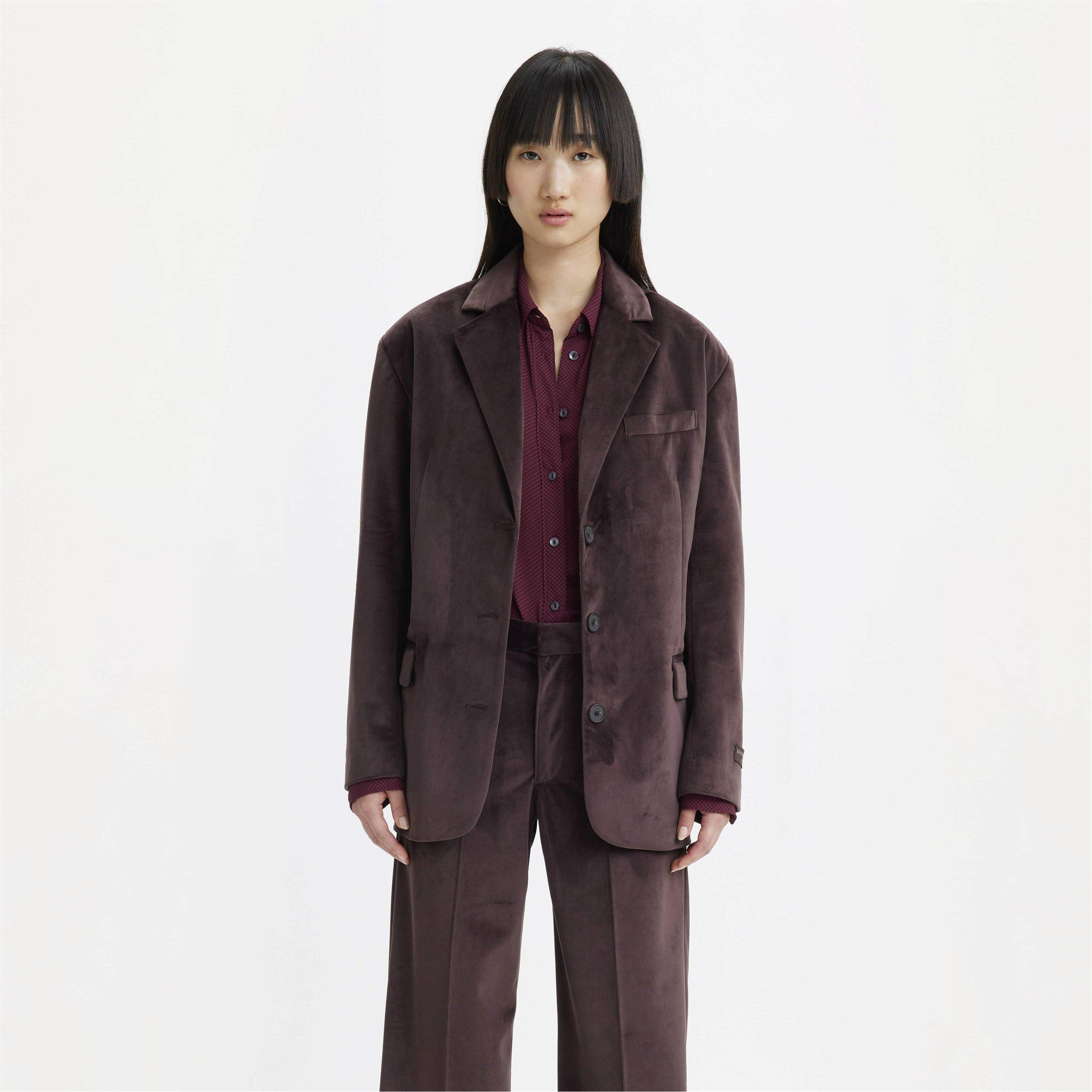 Levis Levis Drama Club Xl Blazer Chocolate