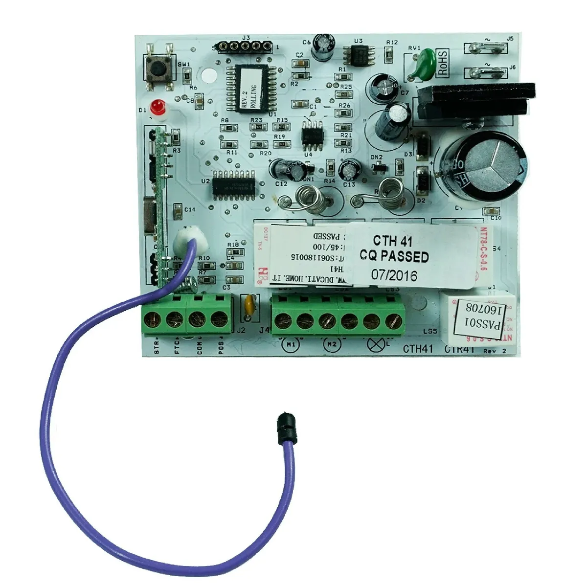 Pack CTH41 Carte électronique + Télécommandes Ducati
