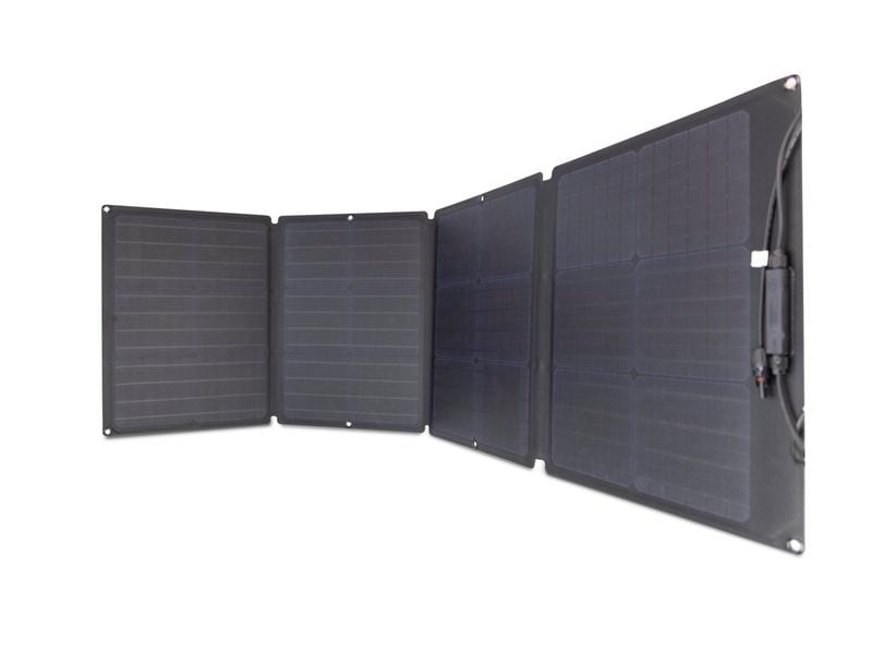 EcoFlow Solarpanel Monokristalin Modul, faltbar, Schwarz 11 Faltbares Ecoflow Solarmodul