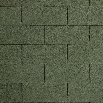 Shingles groen incl. nagels 3 stuks 9 m²
