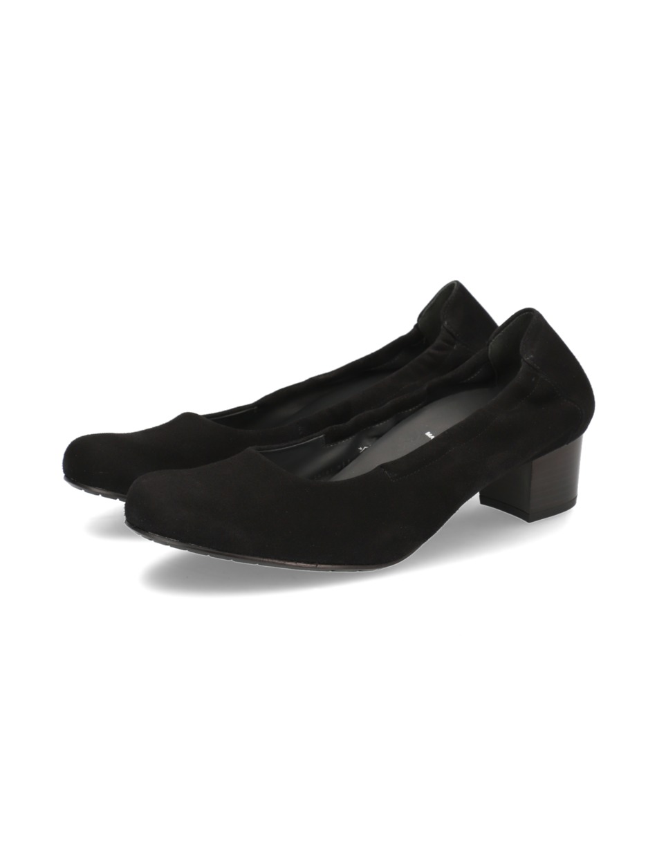 Veloursleder Pumps