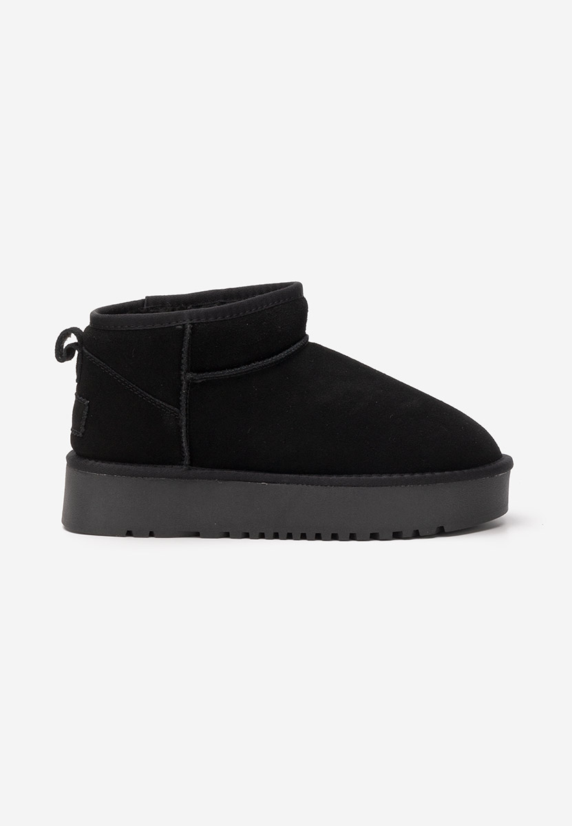 Bottes de neige femme noires Maya