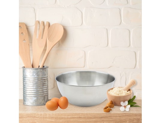 ZENKER - Bol mélangeur Cul de poule en inox de 20,5 cm de diamètre smart pastry ref...