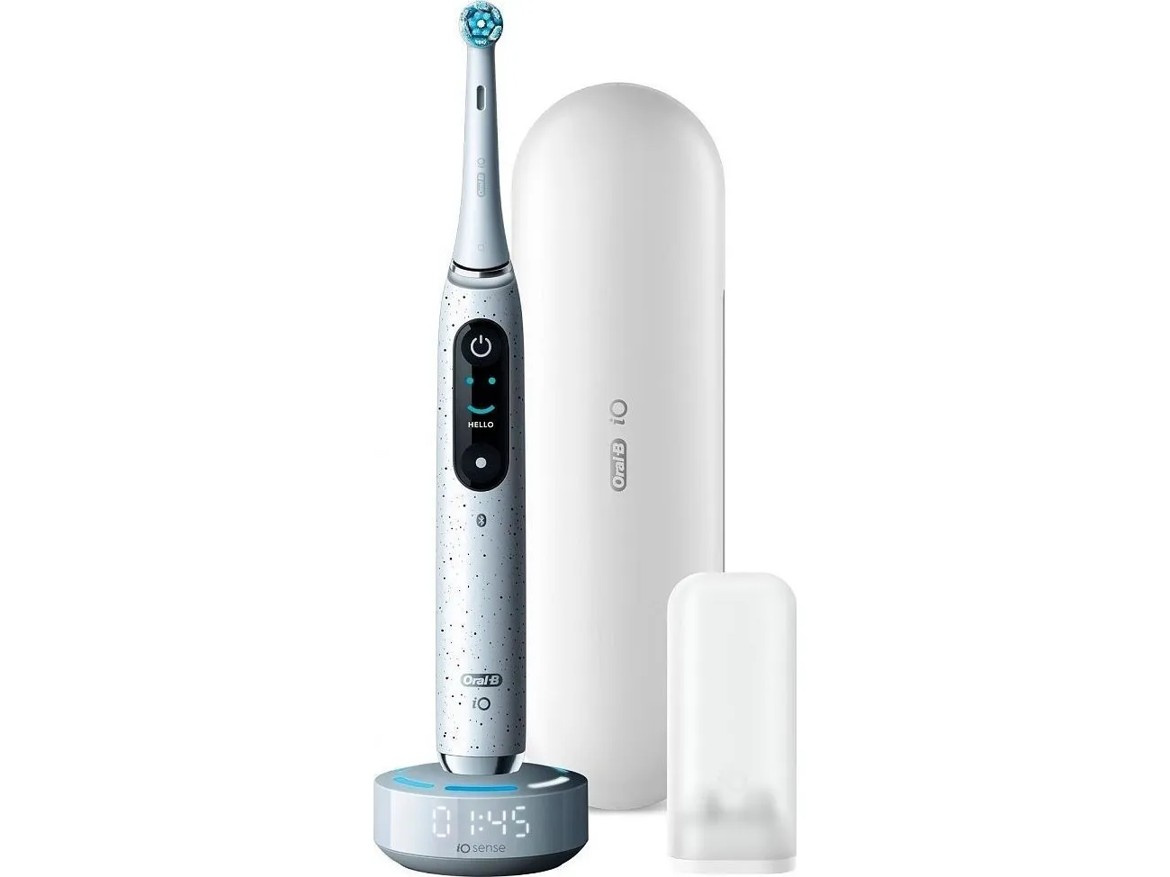 Oral-B iO Series 10 Elektrisk Tandbørste - Stjernestøvs Hvid