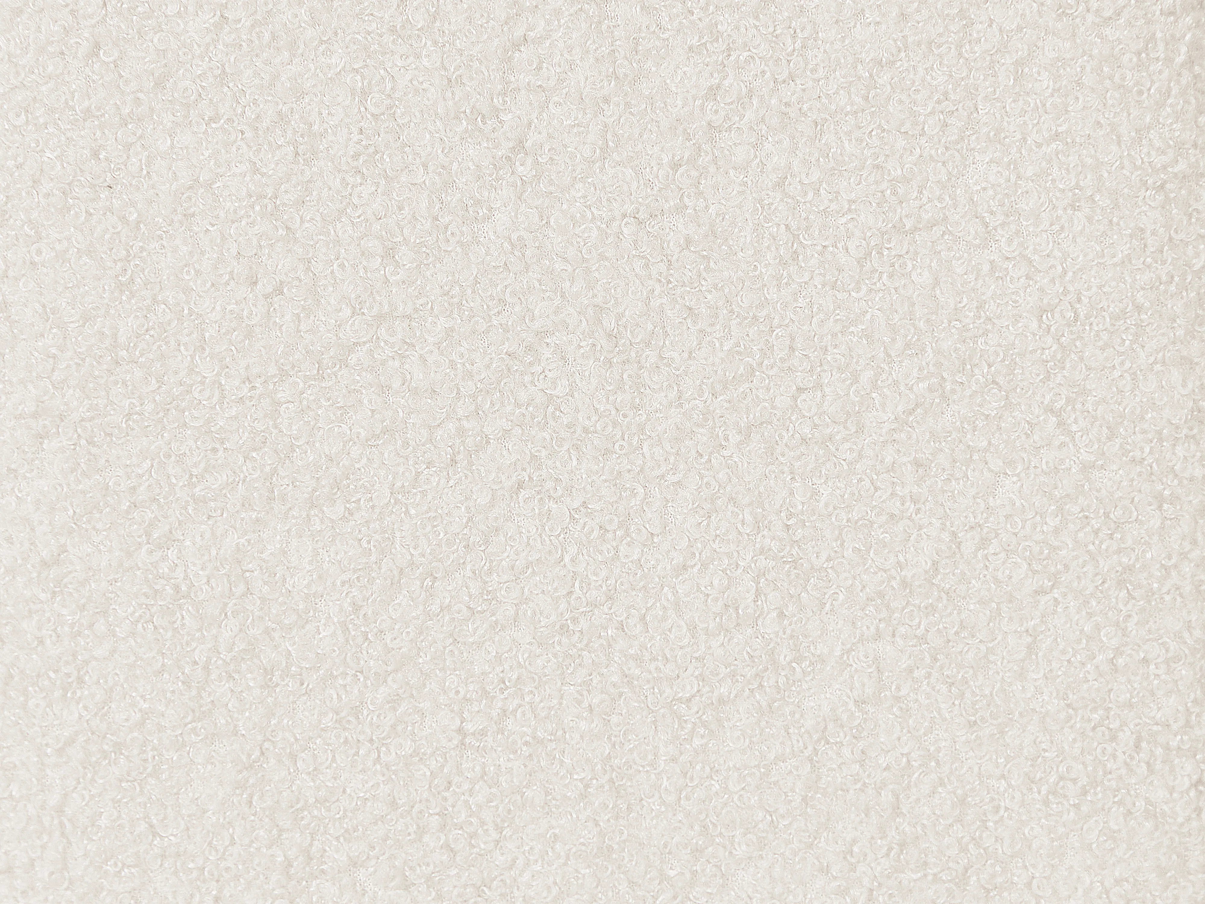Onderschuifbed Bouclé TROYES 90 x 200 cm Lichtbeige