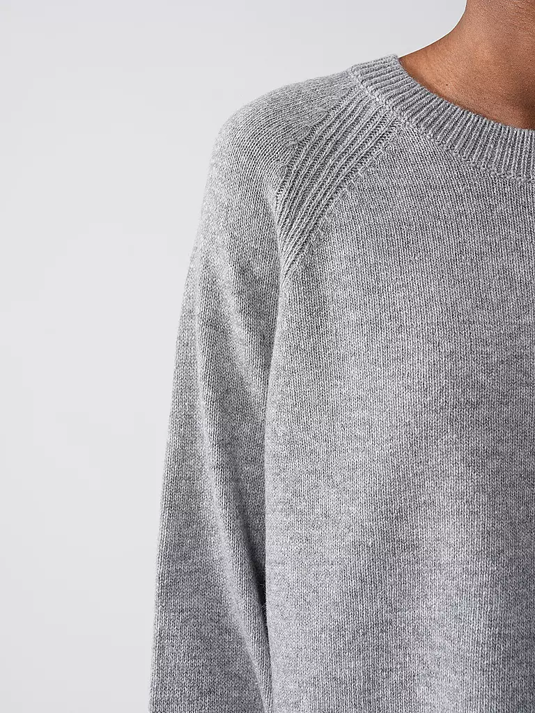 ARMEDANGELS Pullover DILIRIAA REGLANA hellgrau