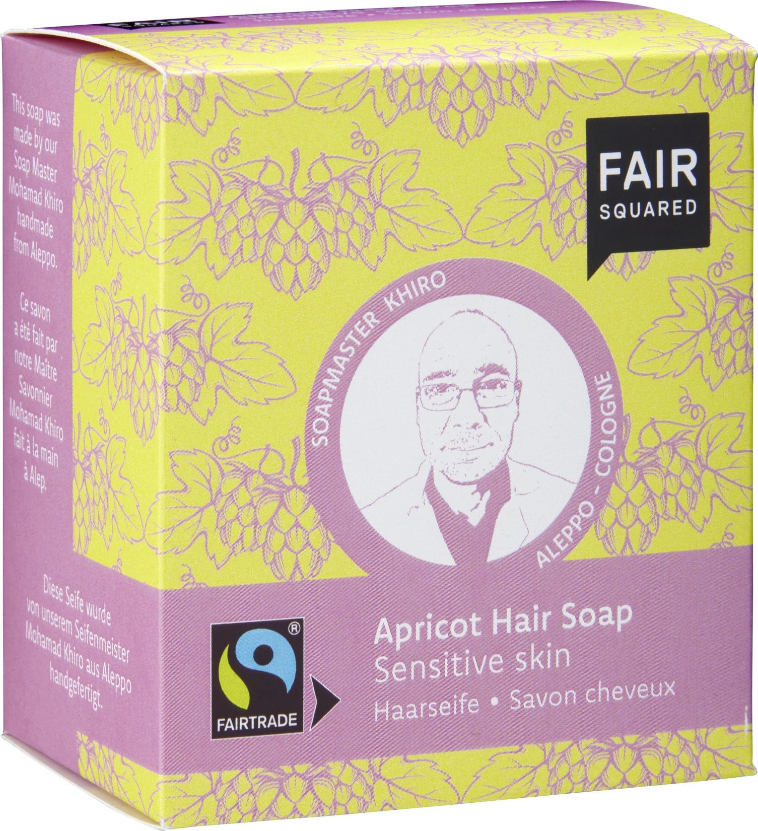 FAIR SQUARED  Hair Soap Apricot, 160 g