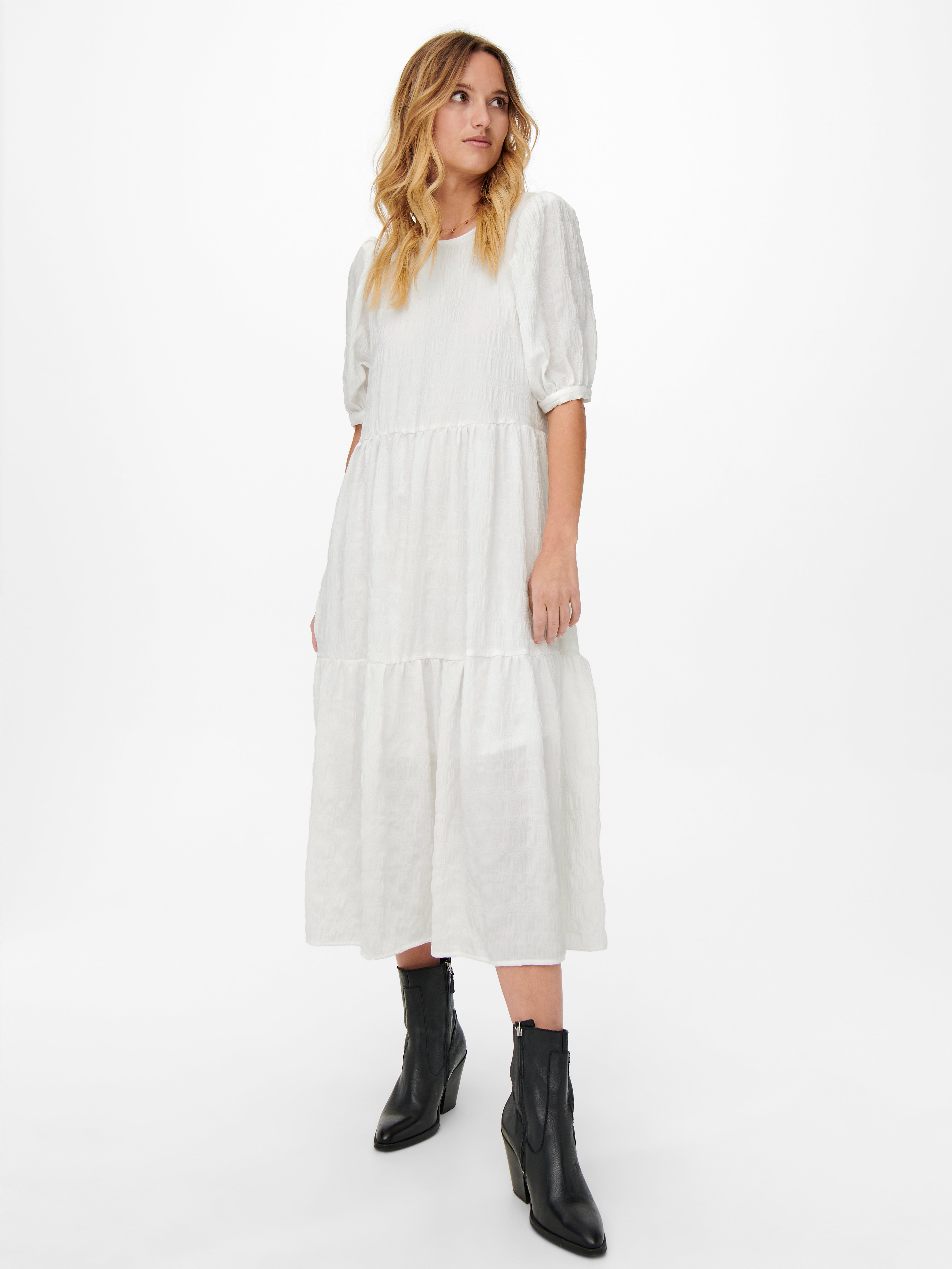 ONLDION Kurzes Kleid White