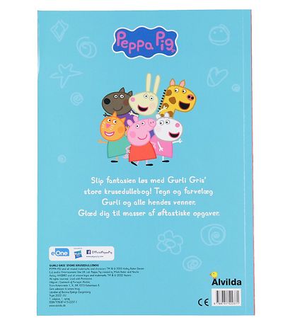 Alvilda Aktivitätsbuch - Peppa Wutz' Große Doodle-Buch - Dänisch