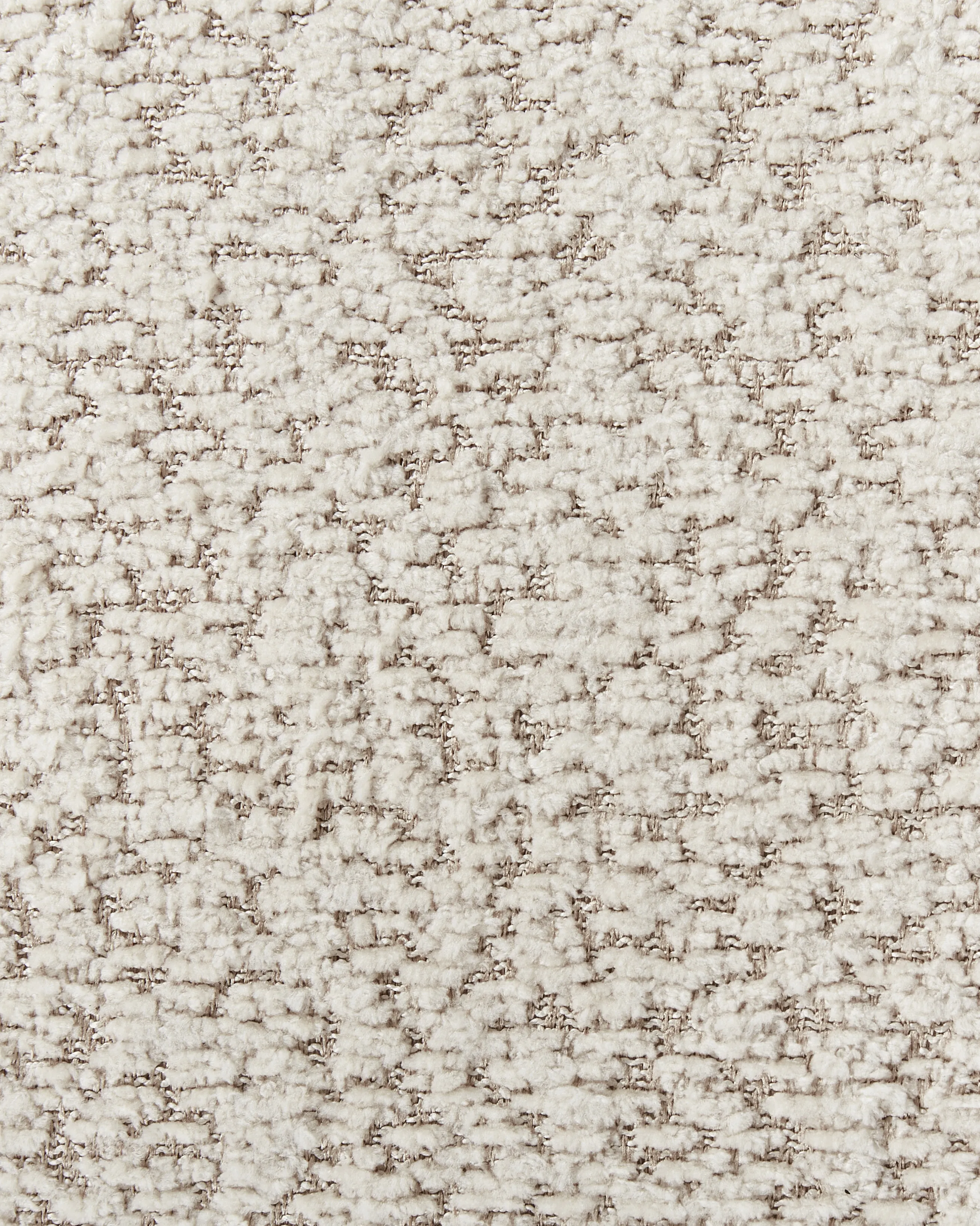 Set van 2 eetkamerstoelen BLANE Bouclé Donkerbruin/beige