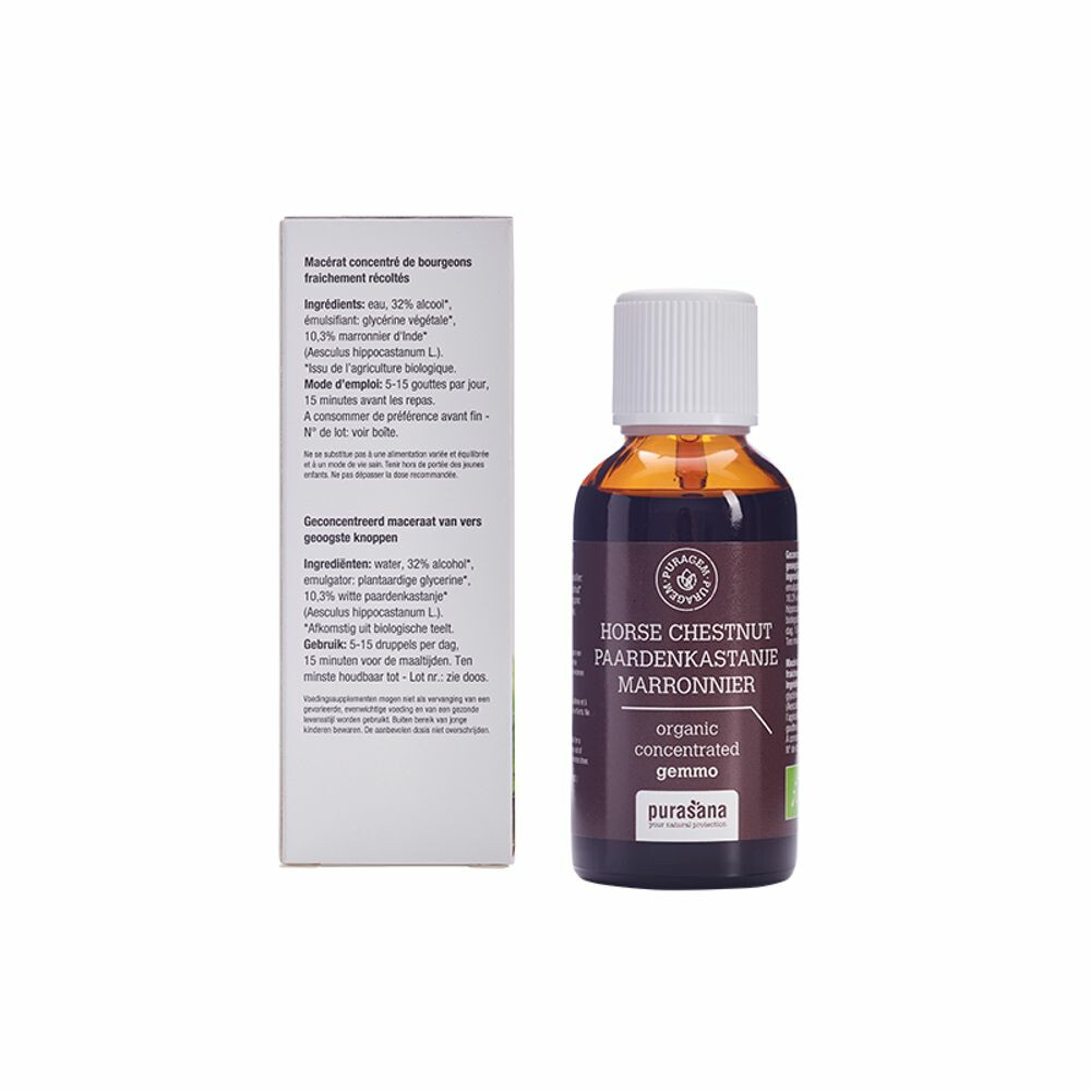 Purasana Puragem Paardenkastanje Bio50 ml