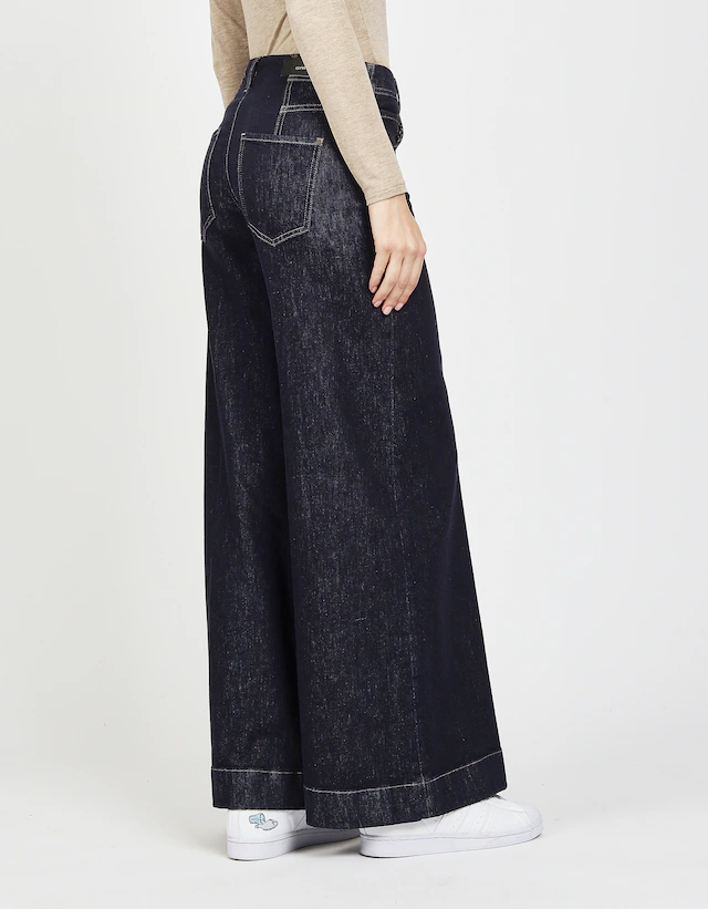 GANG Weite Jeans »94POPPY PALAZZO« High Waist, mit Hakenverschluss
