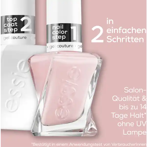 Langanhaltender Nagellack gel couture matte top coat