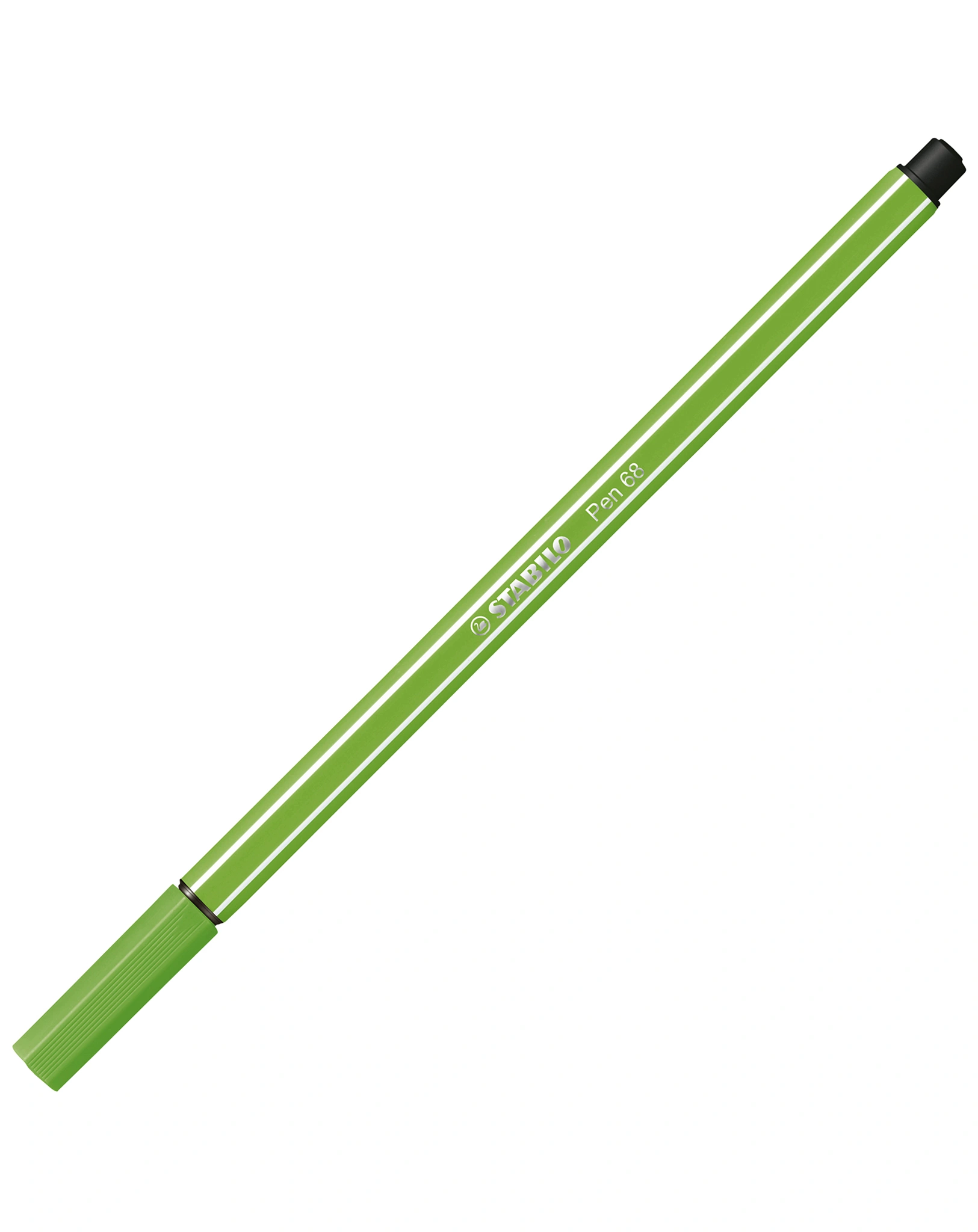 Premium-Filzstift - STABILO Pen 68 Colorparade - 20er Tischset in anthrazit/hellblau - mit 20 verschiedenen Farben