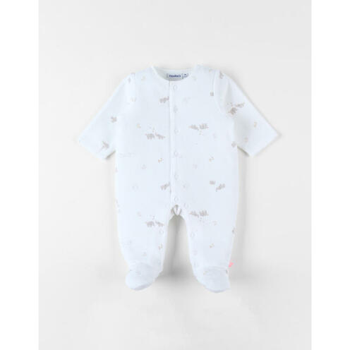 Pyjama velours - Bali et Moka - 0m - NOUKIE 'S