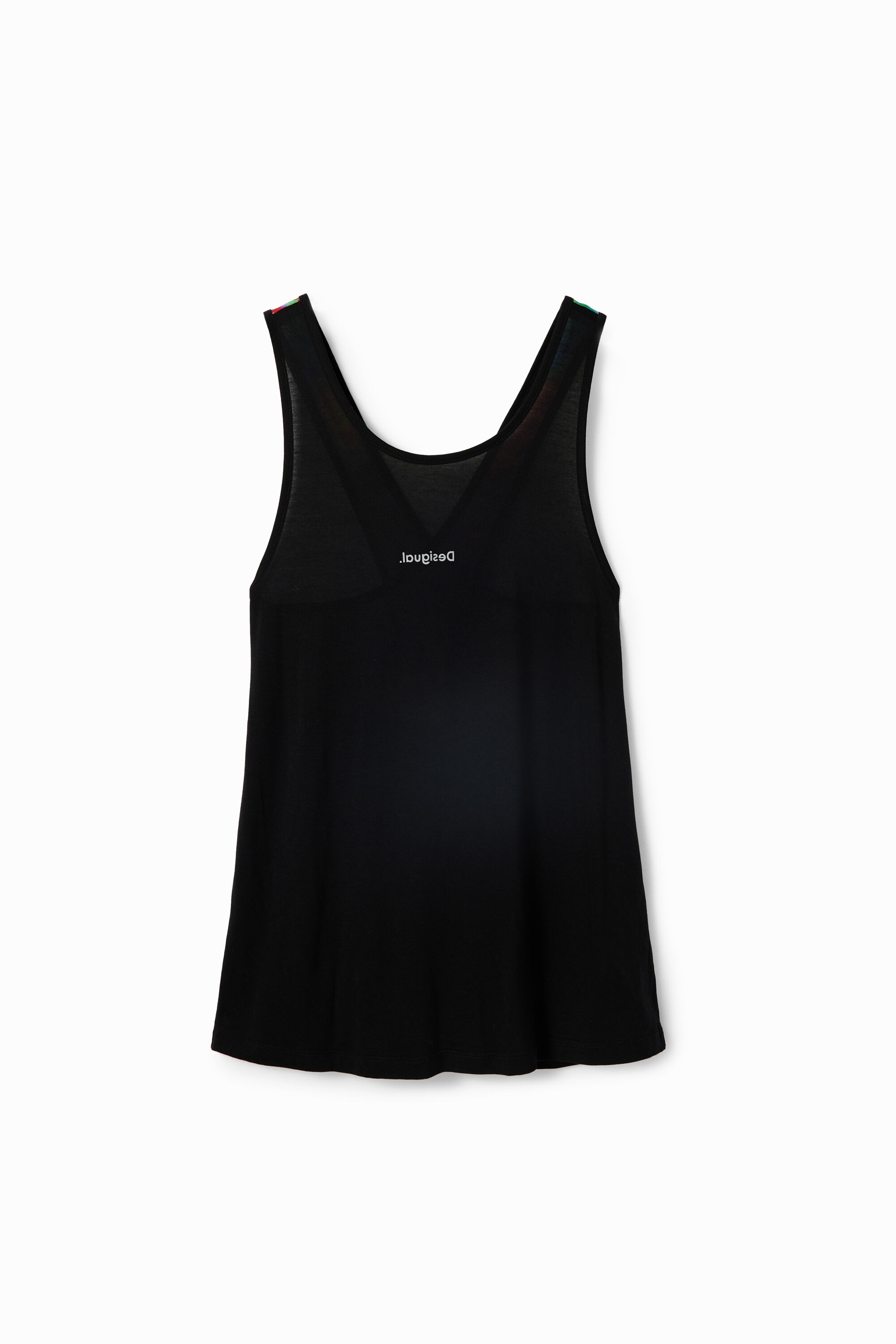T-shirt de sport bretelles fleurs