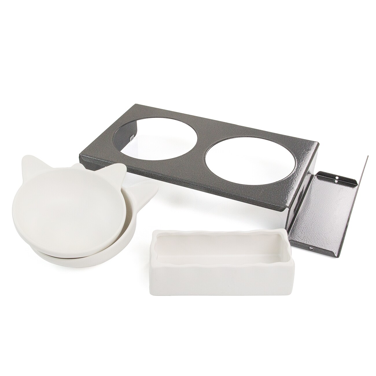 Canadian Cat Company Futterbar Cat Diner Metall