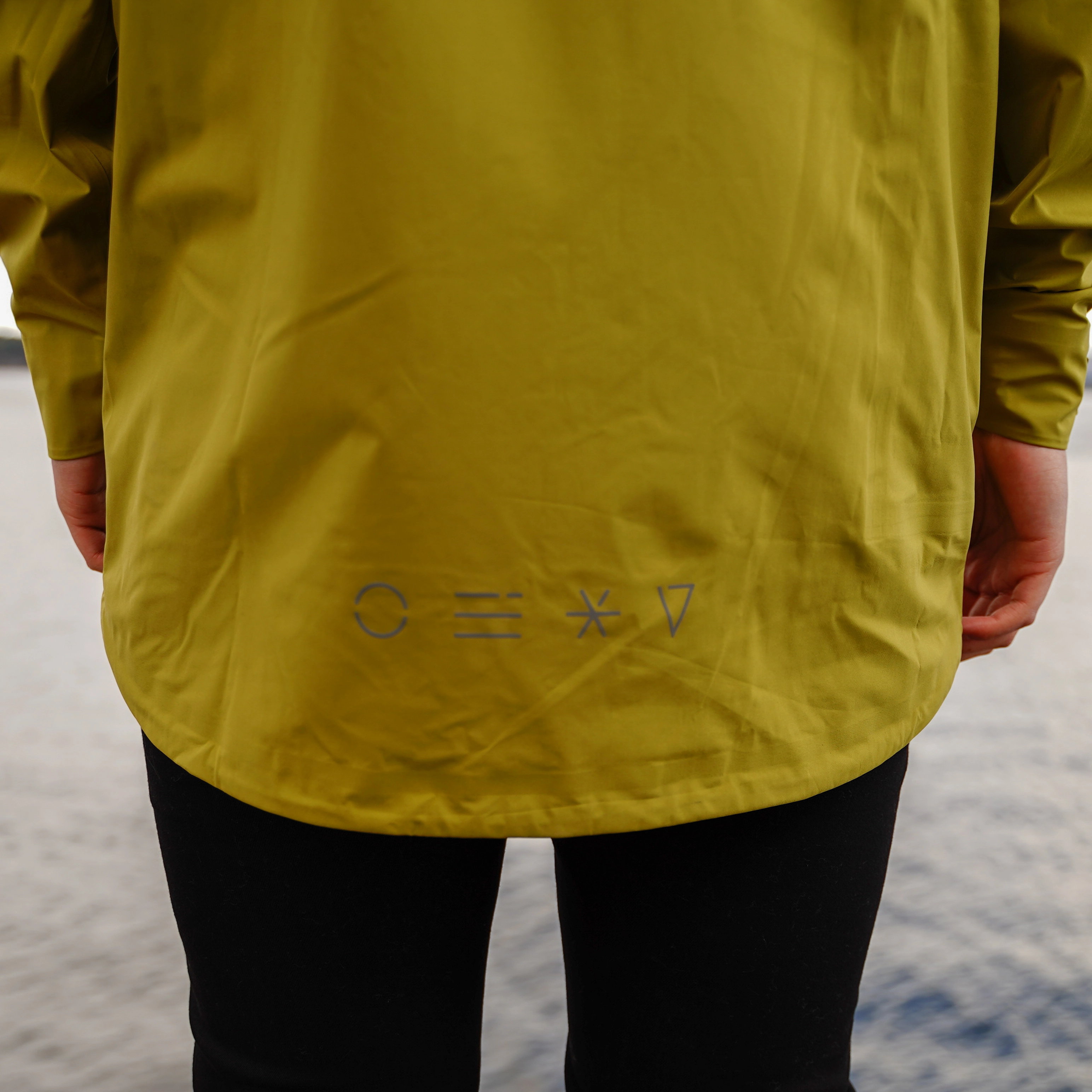 Oslo Urban Rain Shell Jacket Men Olive Green