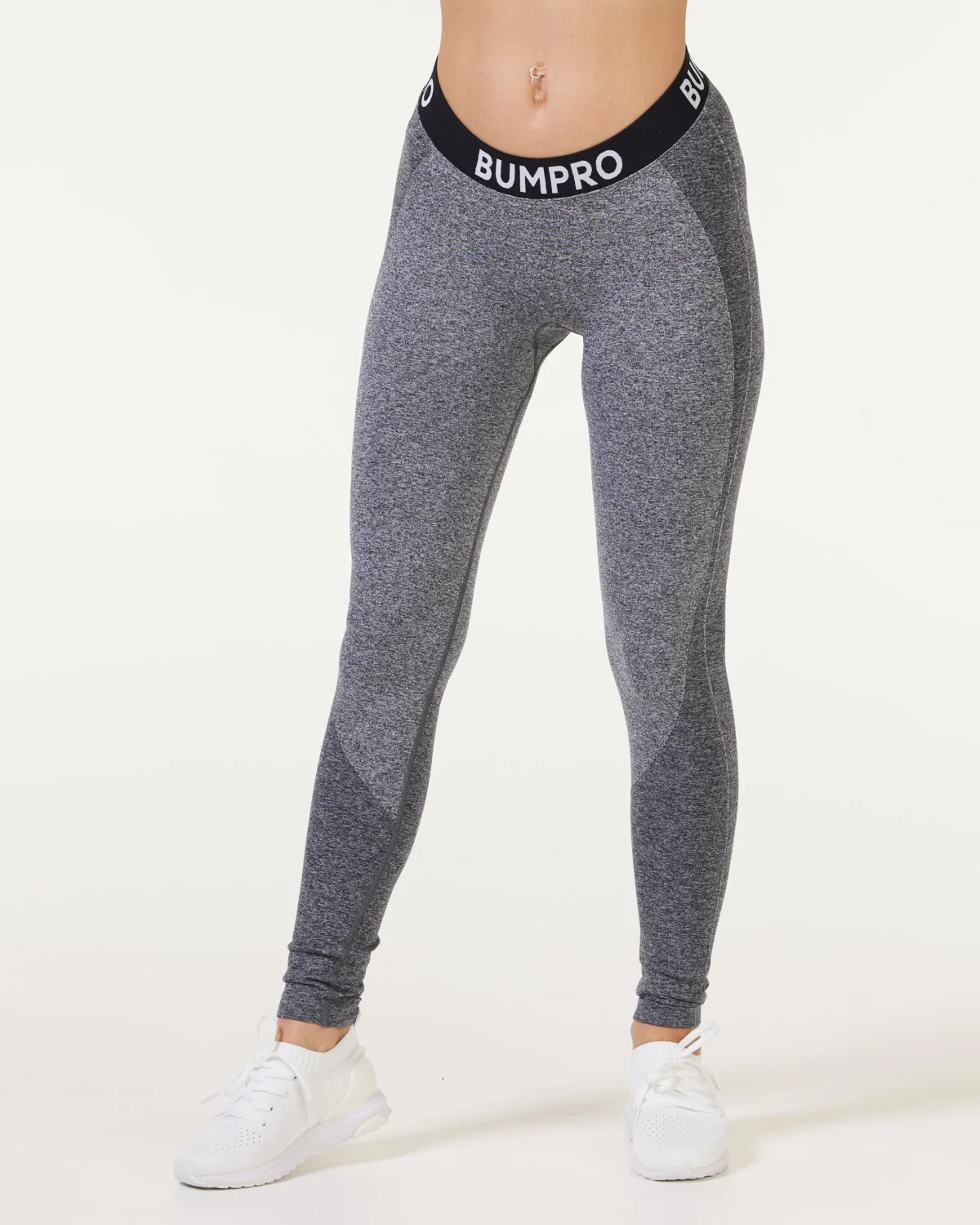 Bumpro 2-PACK Battle Tights Grey Melange