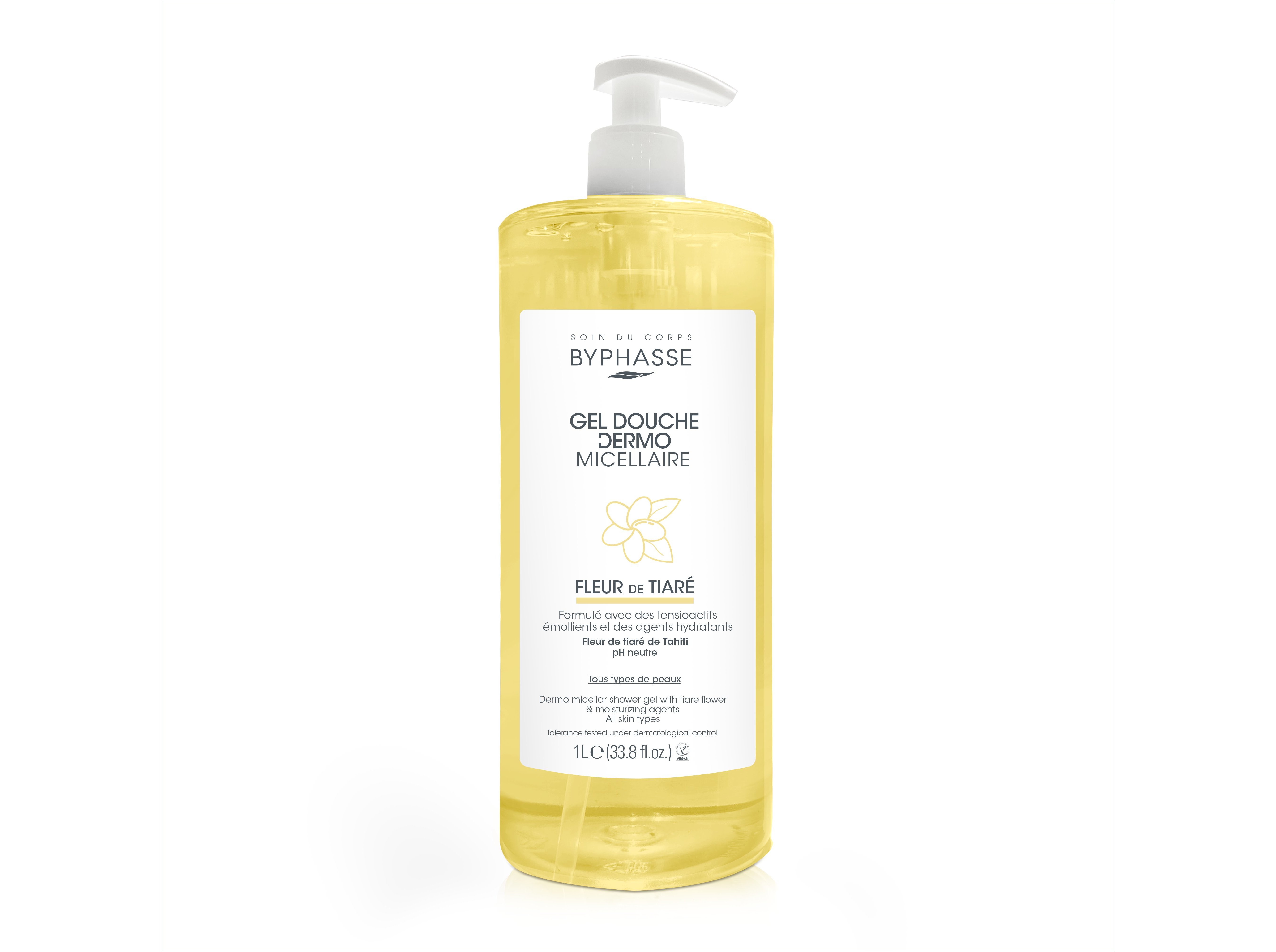 GEL BANHO BYPHASSE DERMO MICELAR MONOI 1L