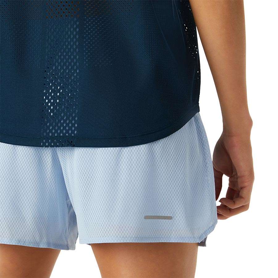 ASICS Ventilate Hardloopshirt Korte Mouwen Donkerblauw Dames