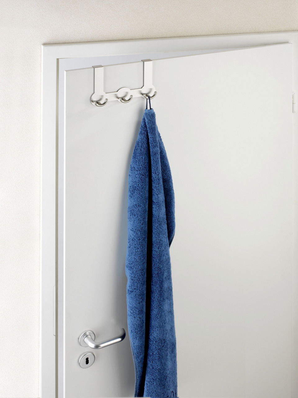 Wenko Edelstahl Türgarderobe Rondo
