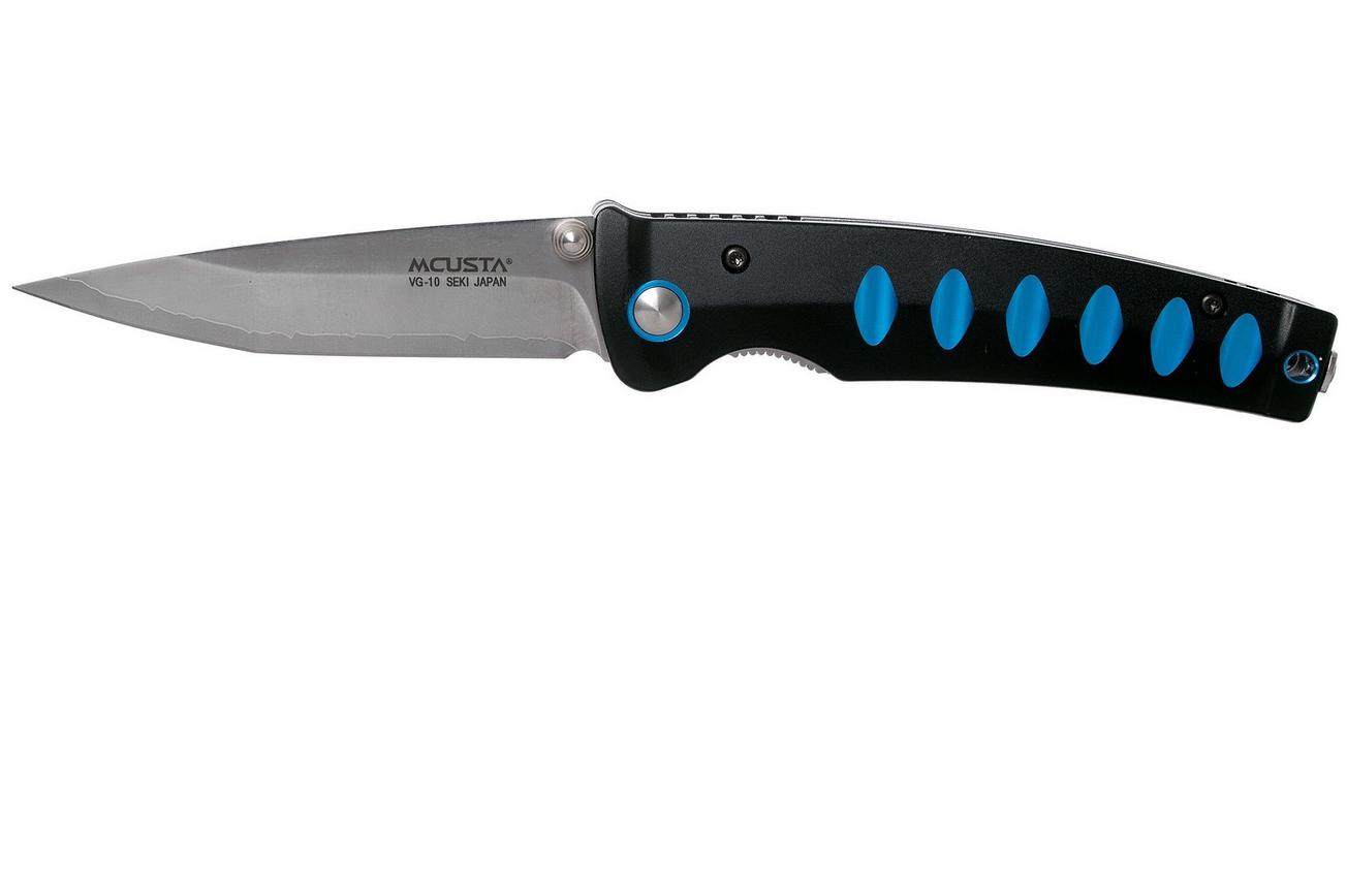 Mcusta MC-41C Katana, zwart/blauw, herenmes