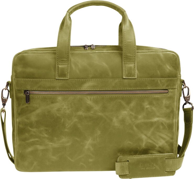 Tony Perotti 1 Compartment Briefcase Gn