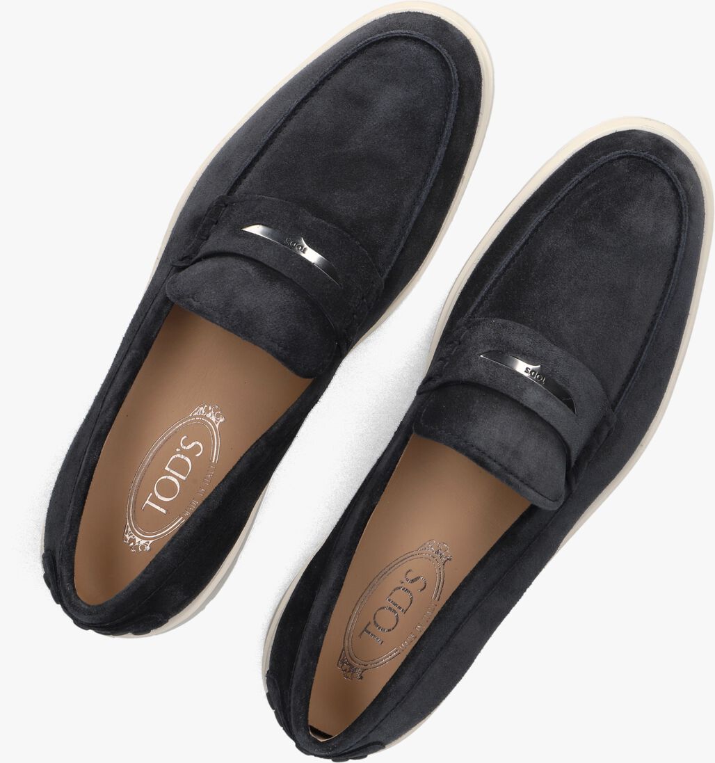 blauwe tod's instappers baffo rutenio ibrido estivo 59k