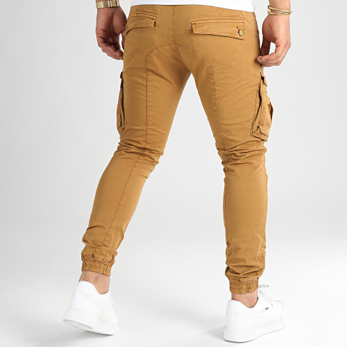 Pantalon Cargo Skinny Jumbo Camel