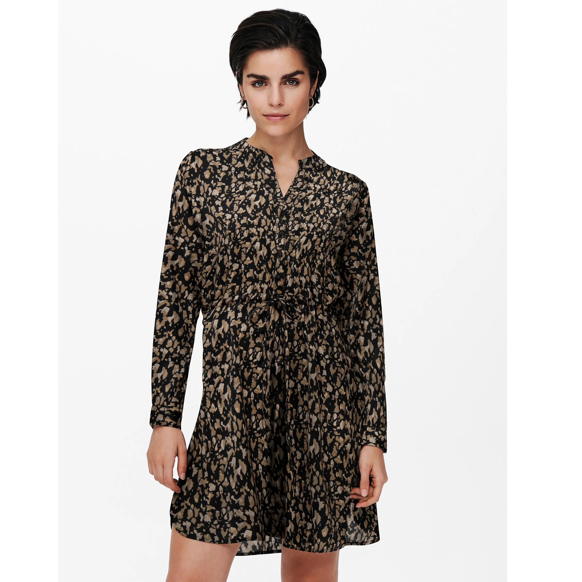 Only ONLCORY L/S V-NECK TU Kleid