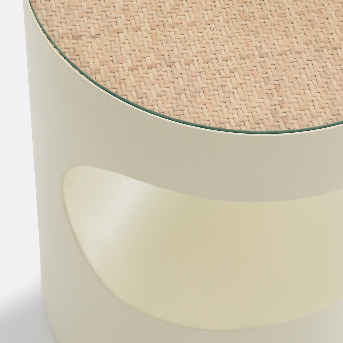 LA REDOUTE INTERIEURS<br>Mesinha de cabeceira de metal Rimel