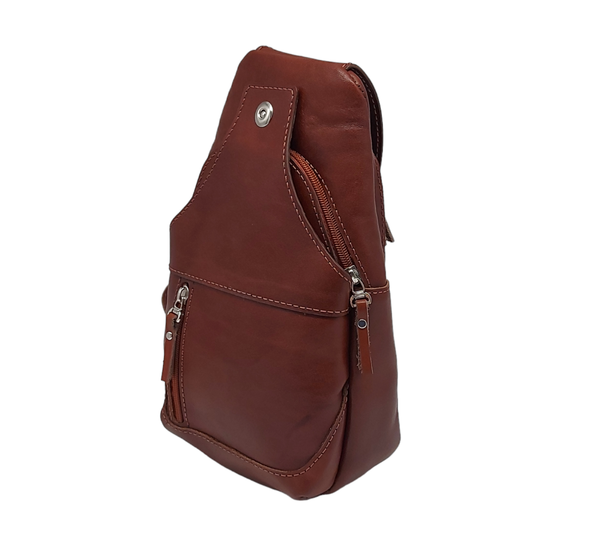 Handgemaakte Leren Crossbody Tas Heren – Elodina