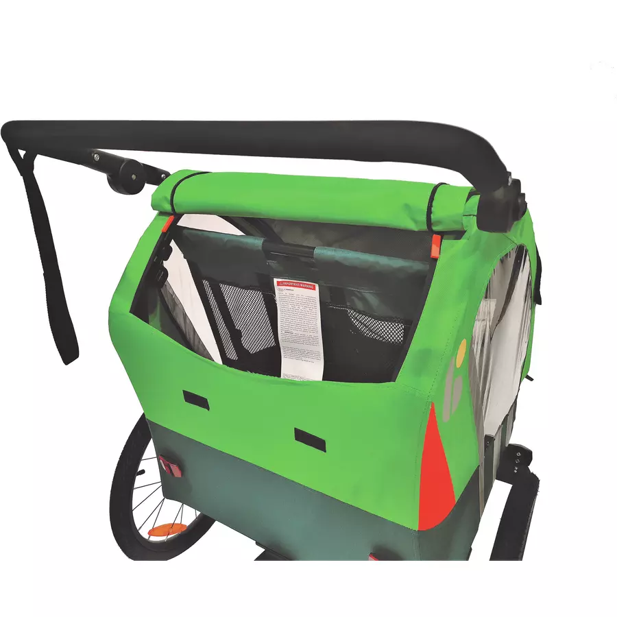 BELLELLI Fahrradanhänger Trailblazer Light GreenSilver