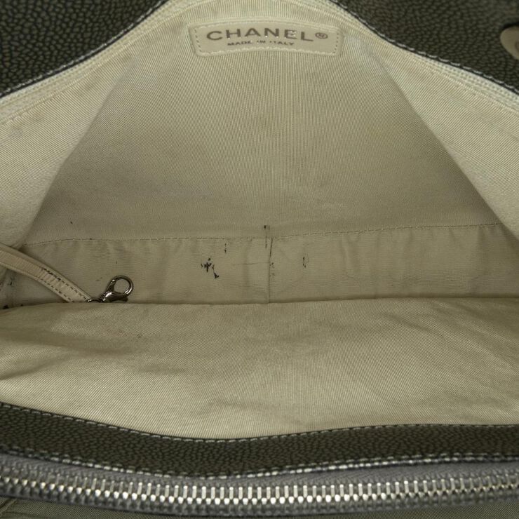 Chanel Vintage Chanel Tote Silver