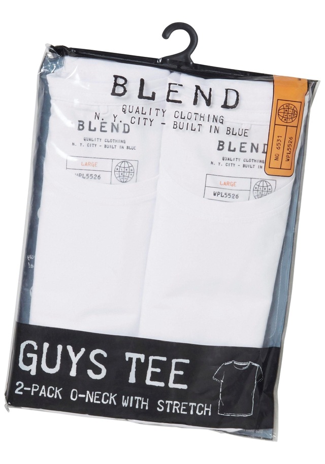 Blend T-Shirt, 2er-Packer Packung