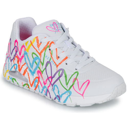 Skechers - UNO - Blanc / Multicolore
